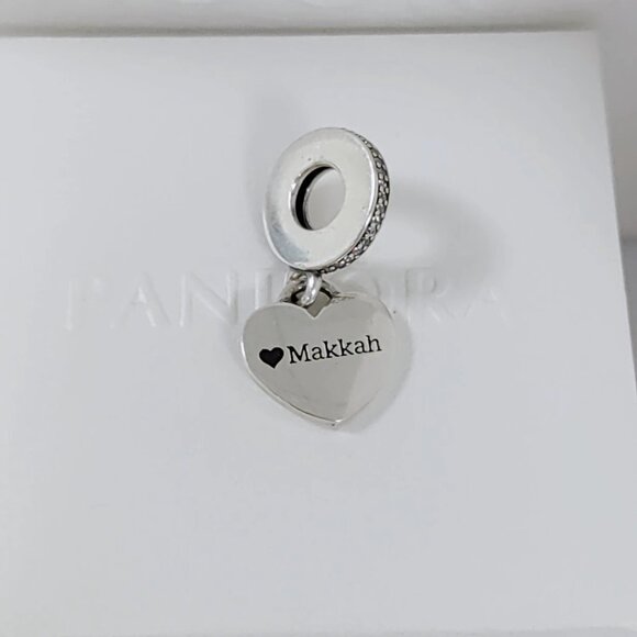 Pandora Love Makkah City Exclusive Dangle Charm S925 Sterling Silver Pendant - Picture 3 of 5